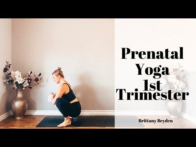 15-minute Prenatal yoga | First trimester with Brittany Bryden