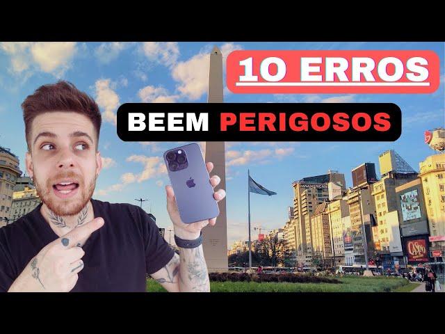 10 ERROS que os  BRASILEIROS cometem na ARGENTINA - Buenos Aires