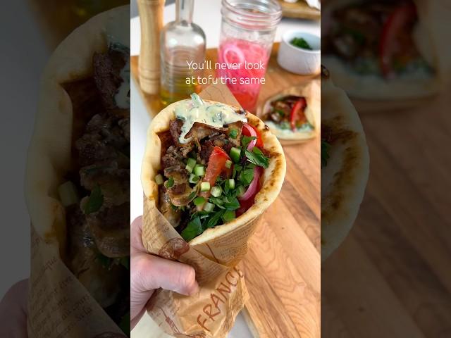 tofu shawarma #recipe #shorts