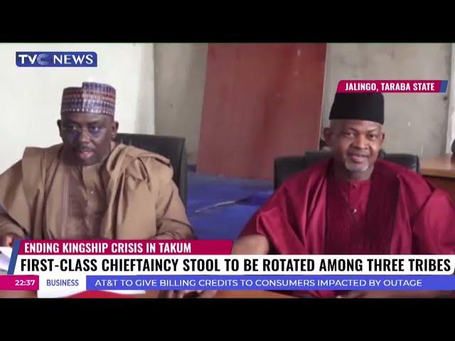 Governor Kefas Signs Bill For Rotational 1st-Class Chieftaincy Stool