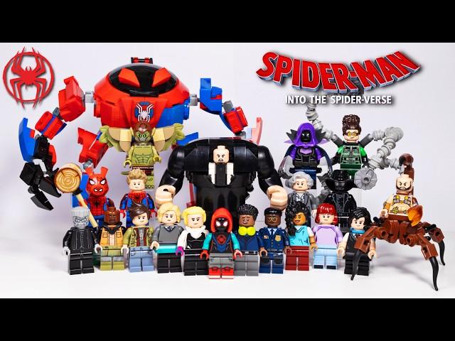 UPDATING ALL MY LEGO Spider-Man Into the Spider-Verse MINIFIGURES!!! 