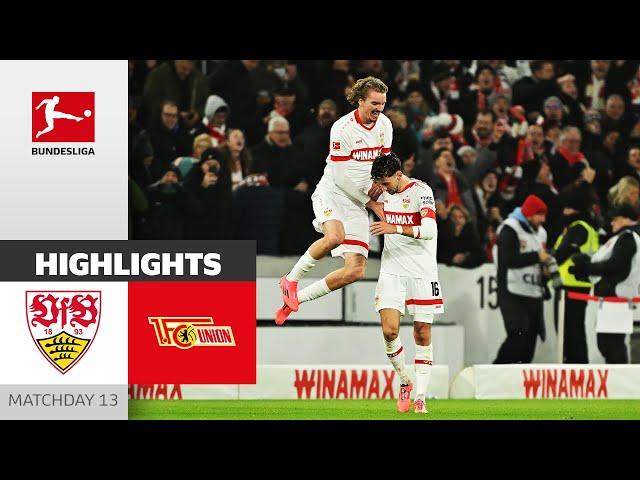 Curious Victory Goal - Stuttgart With Huge Comaback! | VfB Stuttgart - FC Union Berlin | Highlights