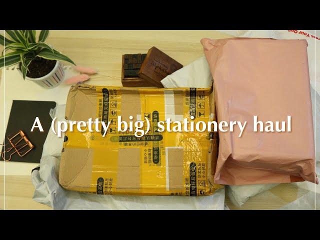 Huge Stationery Haul 2020 | ASMR + soft music