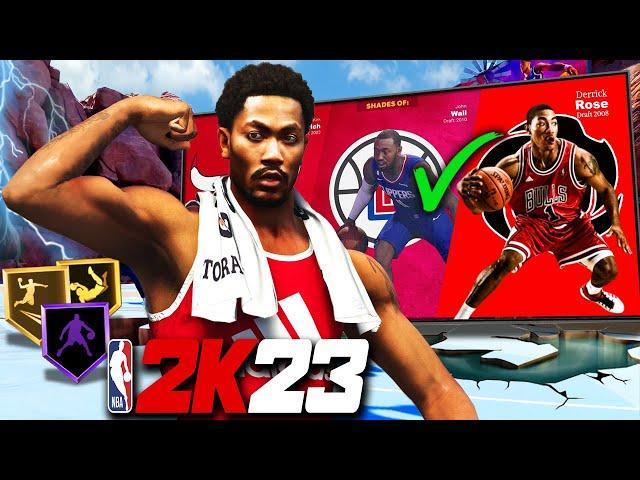 The Most Official 6’3 DERRICK ROSE Athletic PRIME D. Rose Build - NBA 2K23