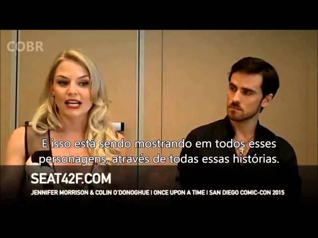 Jennifer Morrison & Colin O’Donoghue Interview for Seat42F [LEGENDADO]