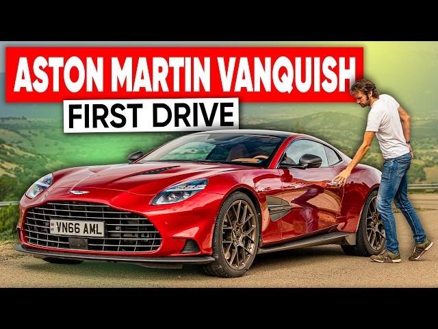 Driving the NEW Aston Martin Vanquish (Twin-turbo V12!) | Henry Catchpole - The Driver’s Seat