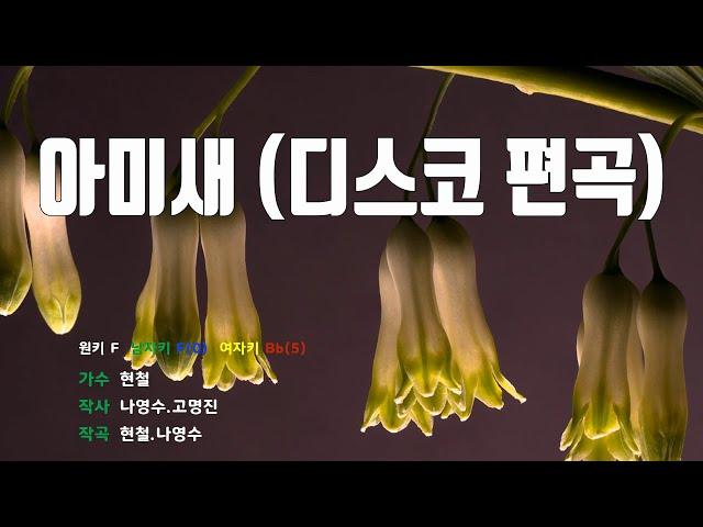 [은성반주기] 아미새(디스코편곡) - 현철