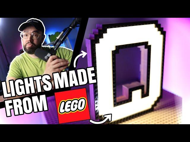 LIGHTS Made From LEGO! NEW LEGO Room Ideas!