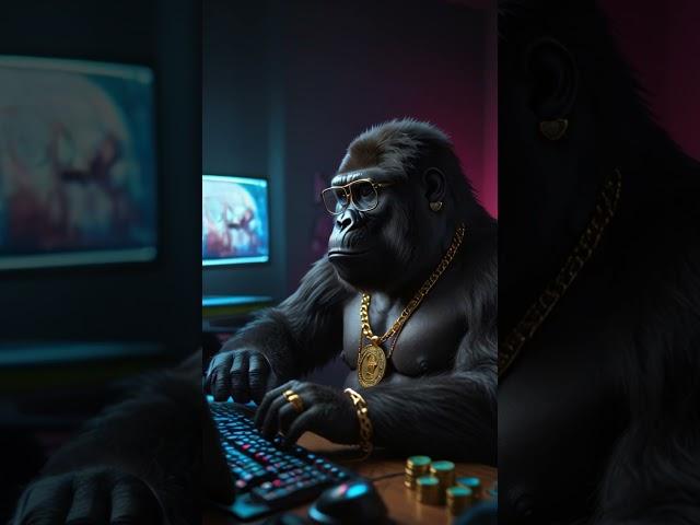 The Crypto Gorilla: King of the Trading Jungle | StrangePop TV Shorts