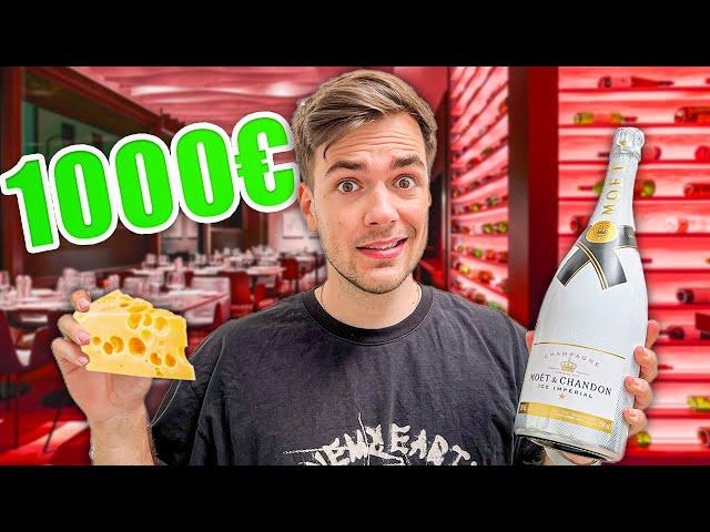 Ich teste Käse und Wein für 1.000€  