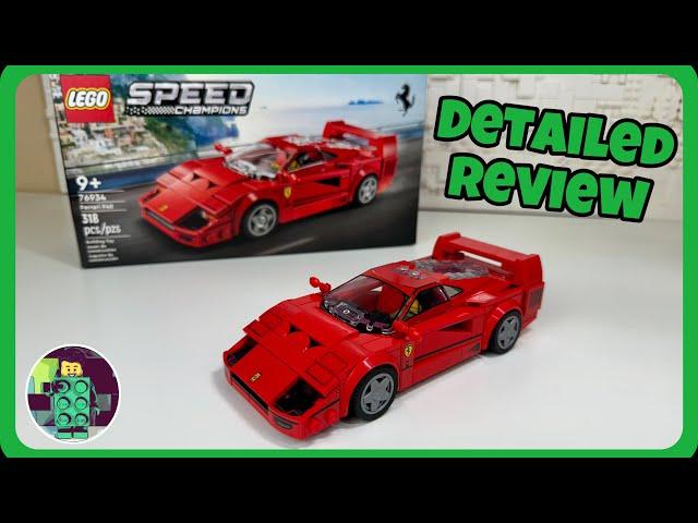 G.O.A.T.? LEGO Speed Champions: Ferrari F40, 76934