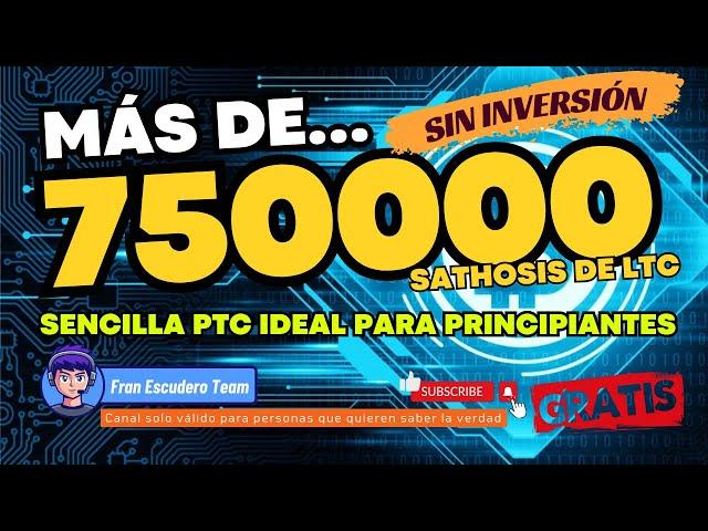  [GRATIS] BitcoViews | Nuevo Retiro ¡𝗜𝗱𝗲𝗮𝗹 𝗽𝗮𝗿𝗮 𝗽𝗿𝗶𝗻𝗰𝗶𝗽𝗶𝗮𝗻𝘁𝗲𝘀! | Más de 750000 satoshis de LTC