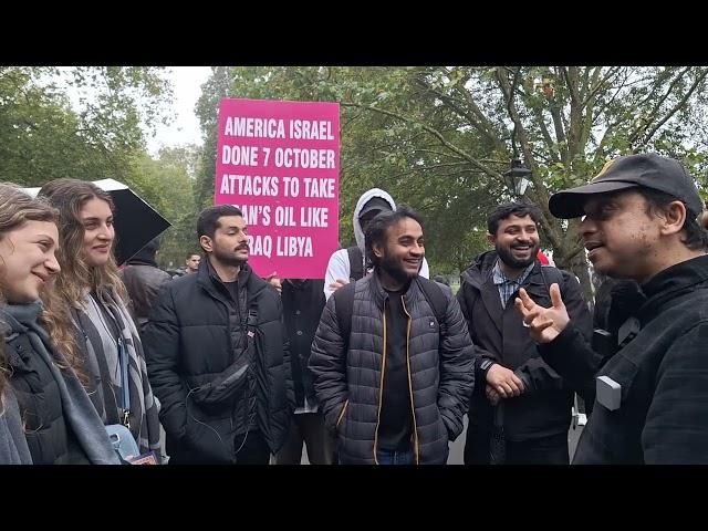 She Took Shahada After Bob The Gob Physical Pushing! Mansur Abd Visitor Speakers Corner Sam Dawah