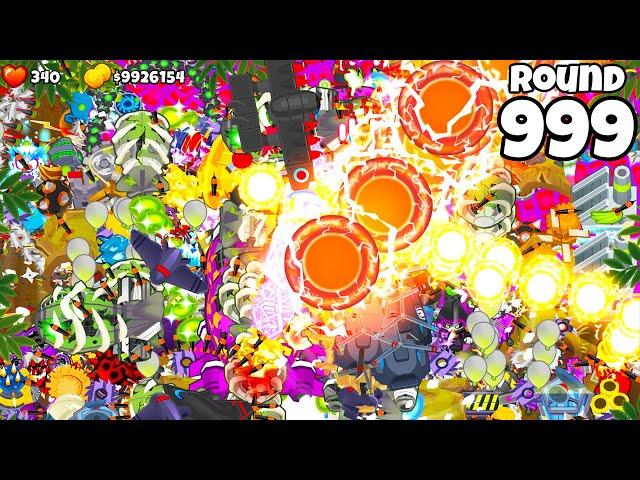 I BEAT Round 999 in Bloons TD 6, This Is How I Did It.