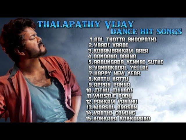 Thalapathy Vijay Dance Hit Songs