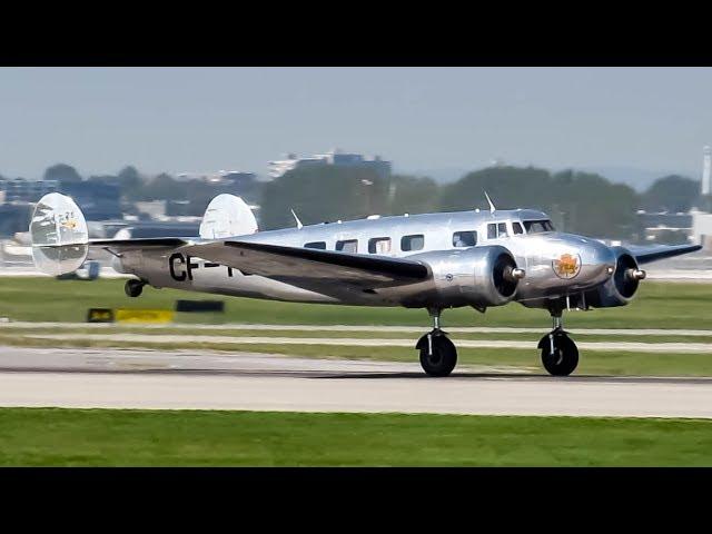 Trans-Canada Air Lines Lockheed 10A (L10A) Close up Action in Montreal (YUL/CYUL)