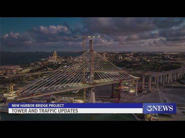 New Harbor Bridge progress, traffic update