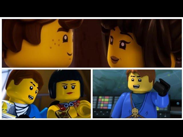 All Scenes of Jay Falling for Nya Ninjago Pilot Episodes Season 1