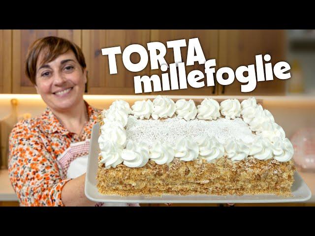 MILLEFEUGLIE CAKE Easy Recipe - Homemade by Benedetta