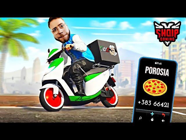 GTA 5 SHQIP - Kush i dergon Pizzat ma shpejt !! - SHQIPGaming