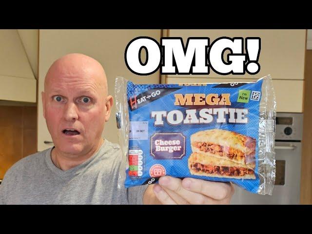 New! MEGA TOASTIE CHEESEBURGER Review