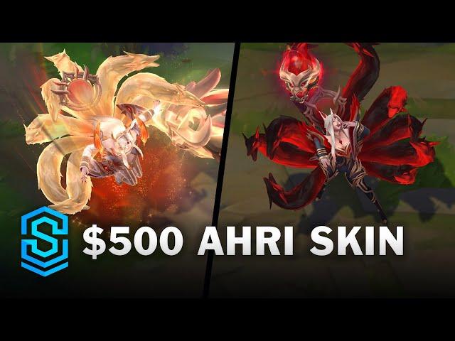 Immortalized Legend Ahri Skin Spotlight -  League of Legends