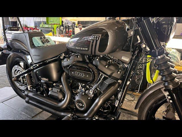 Harley Fat Bob full detail/ceramic