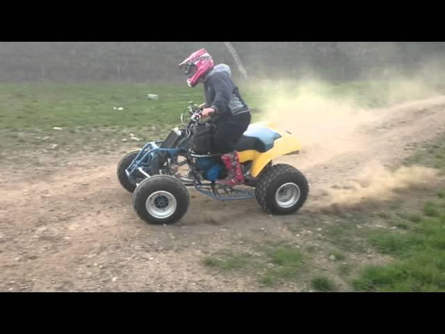 Suzuki LT500R Quadzilla testrun!