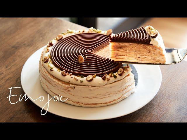 Mille Crepe Recipe with French Crepes