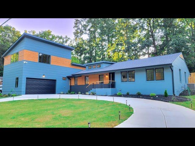 Inside a Stunning $1,648,500 Mid Century Modern Remodeled Luxury Home in Raleigh, NC | Home Tour