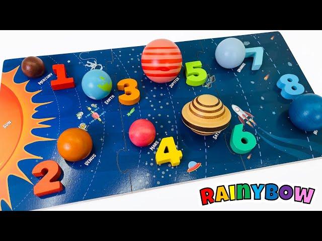 Explore the 8 Planets of our Solar System for Preschool Toddlers