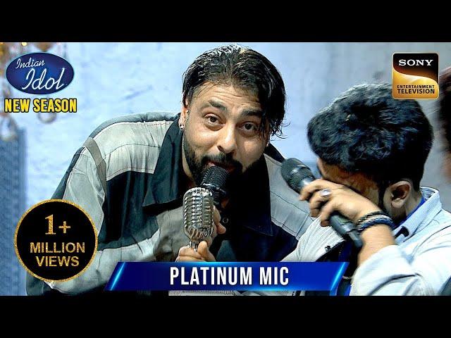 Srijan को अपने Perfect सुरों के लिए मिला Season का First Platinum Mic| Indian Idol S15 |Platinum Mic