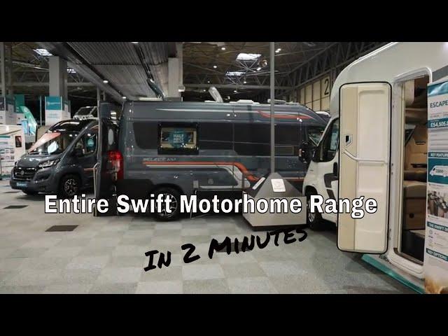 Swift Motorhomes - Entire 2020 New Swift Motorhome Range