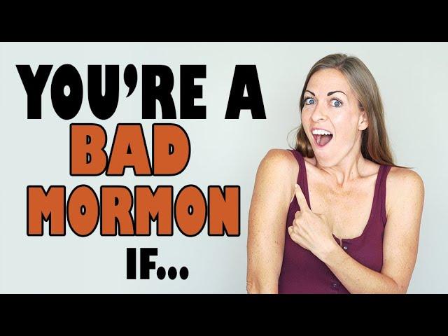 Mistakes to Avoid as a Mormon