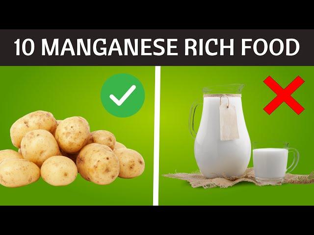 Best 10 Food High in Manganese [Fix Manganese Deficiency]