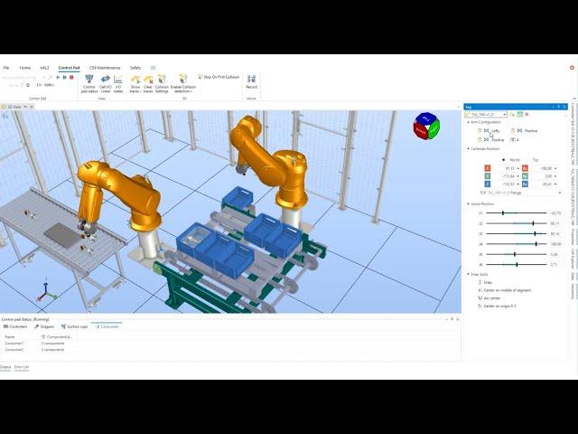 Stäubli Robotics Suite - Simulation