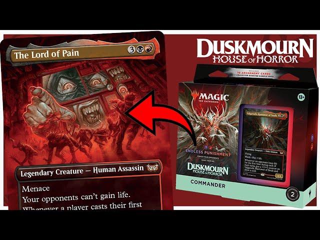 Endless Punishment Commander Deck Precon 10-Card Upgrade Guide   The Lord of Pain #edh