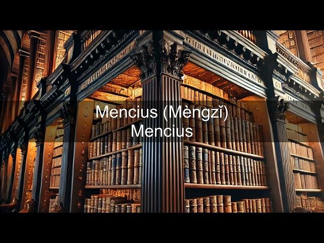 Mencius – Mencius (Mèngzǐ, 孟子) | Books in Bytes Podcast