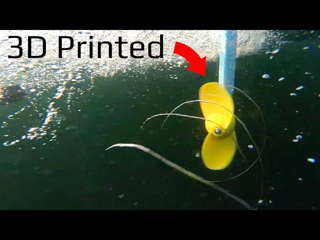 Can a 3D Printed Propeller Handle 3 Horsepower?