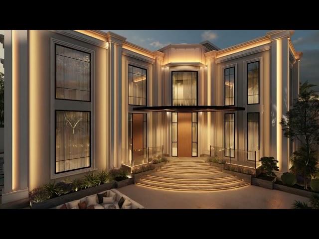 Palazzo Elite - Old Villa Transformation to Elegant Modern Classic in Abu Dhabi, UAE