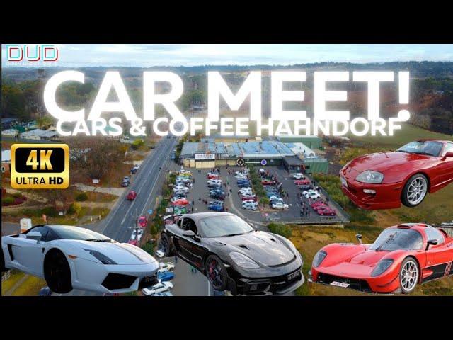 4K Cinematic Car Meet   Lamborghinis, Porsche, Corvette & JDM Legends   Cars & Coffee Hahndorf