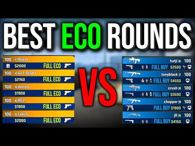 The Craziest Full Eco Wins in CS:GO History!