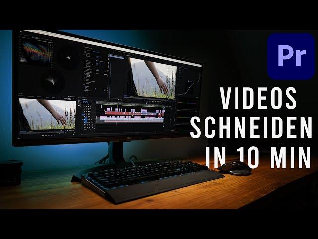 Adobe Premiere Pro Tutorial deutsch für Anfänger // Basics für das Video schneiden