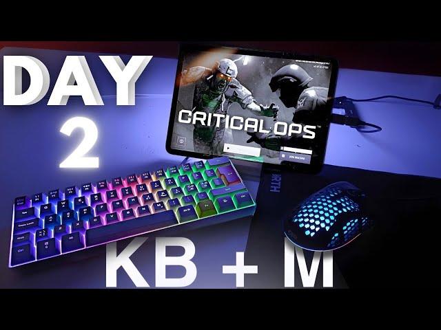 Day 2 of Suffering with KB + M | Critical Ops