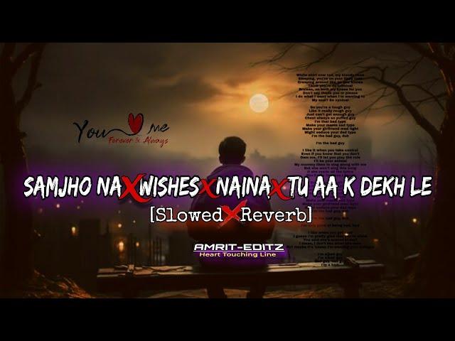 Samjho Na x Wishes x Naina x Tu Aake Dekhle (Basspatch Mashup) | Biggest Love Mashup