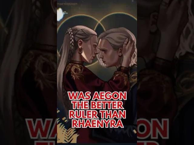 Was Aegon II a better ruler than Rhaenyra? Let’s be honest  #houseofthedragon #rhaenyratargaryen