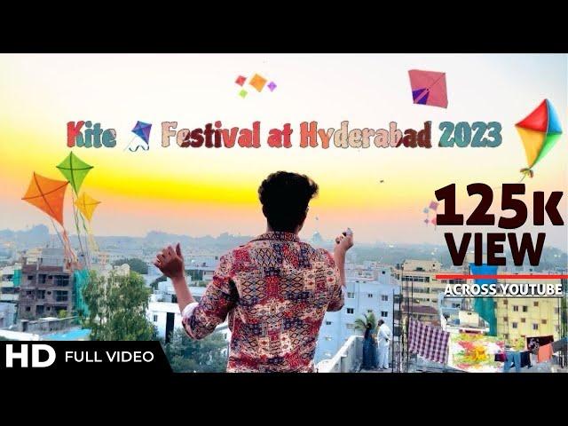 Kite🪁 festival at Hyderabad 2023