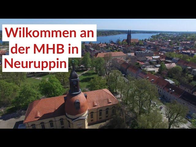 Herzlich willkommen an der MHB in Neuruppin