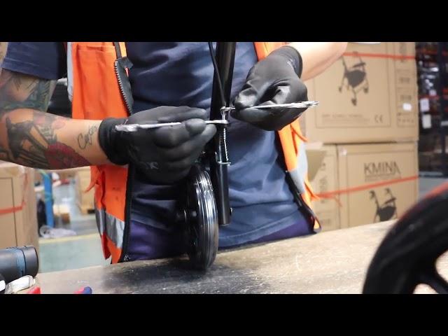 Ajustar freno Andador Comfort | Adjust brake Comfort Rollator | KMINA - TUTORIAL