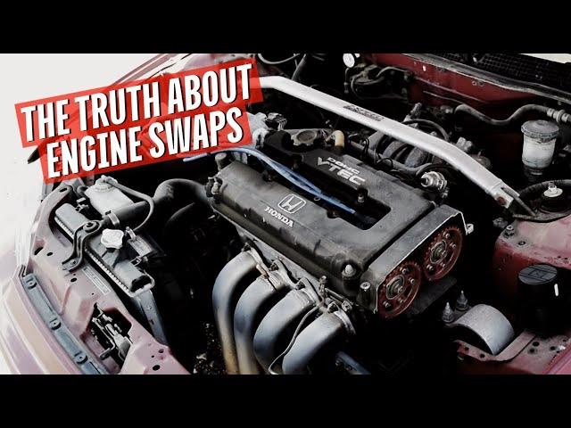 Getting Real About Honda Engine Swaps || B Series vs. K Series vs. J Series vs. More